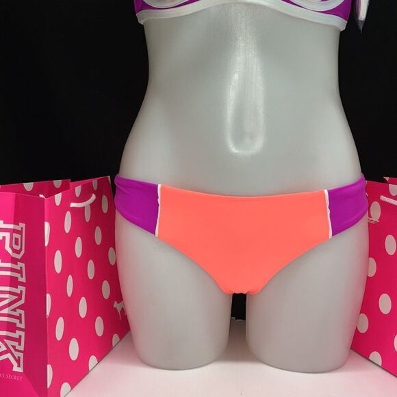 🔥🏖NEW ❤️PINK VICTORIA SECRET BIKINI SET - Picture 6 of 9